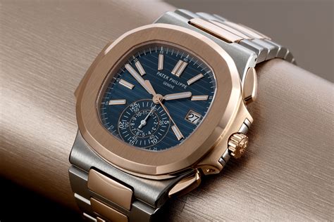 patek philippe nautilus 5980 gold steel diamond|Patek Philippe 5980 rose gold.